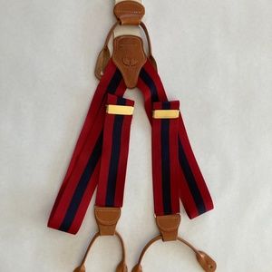 Vintage 1818 Brooks Brothers  suspenders—also known as “braces”.